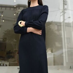 A.P.C. Women's Marguerite Dress - Faux Noir BNWT Sz 6 (38)